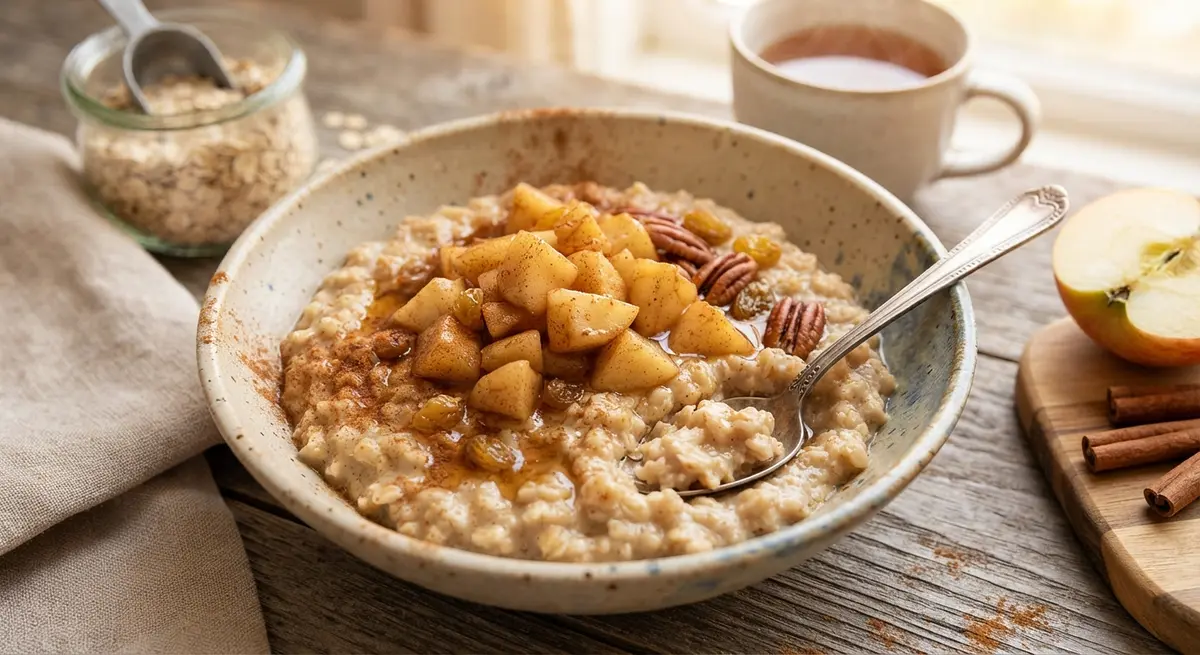Oatmeal with Apple & Cinnamon